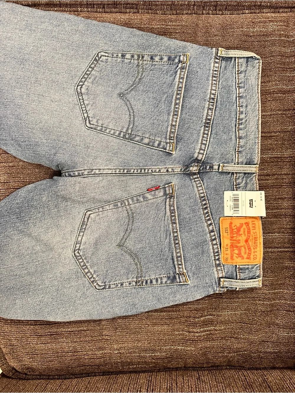 Levi's Men's 512 Slim Taper-Fit Jeans - Light Blue - NEW